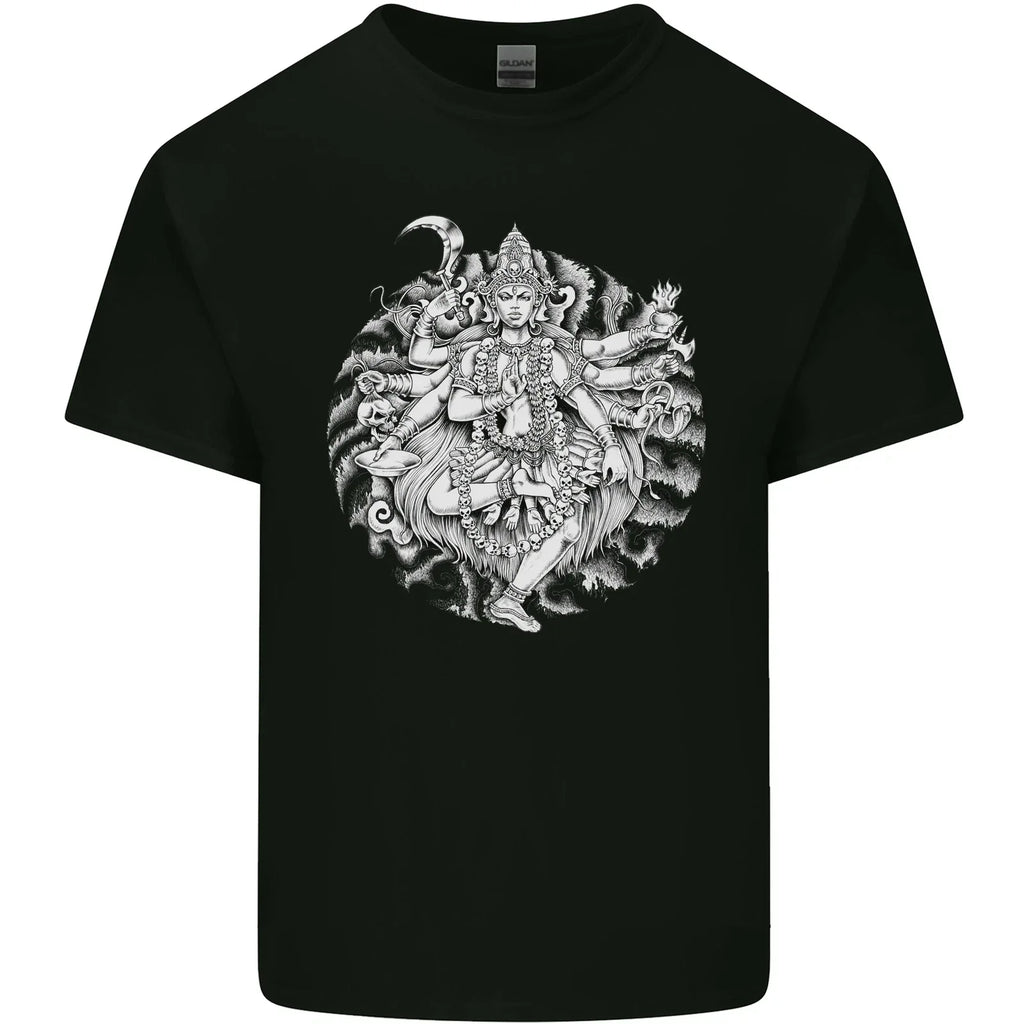 Goddess Shiva Hindu God Hinduism Religion Mens Cotton T-Shirt Tee Top