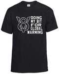 V8 Global Warming Men's T-Shirt Funny Novelty Muscle Car Gear Driving Tee Top
