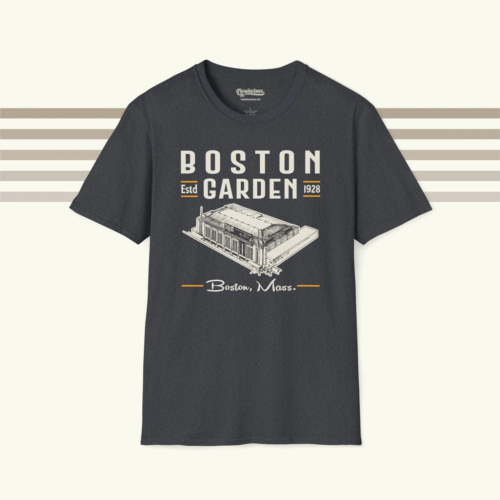 Boston Garden 1928 Premium Arena T-Shirt - Boston Bruins NHL Hockey