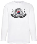 South Korea Football Magic Ball Men Long Sleeve T-Shirt Soccer Flag World