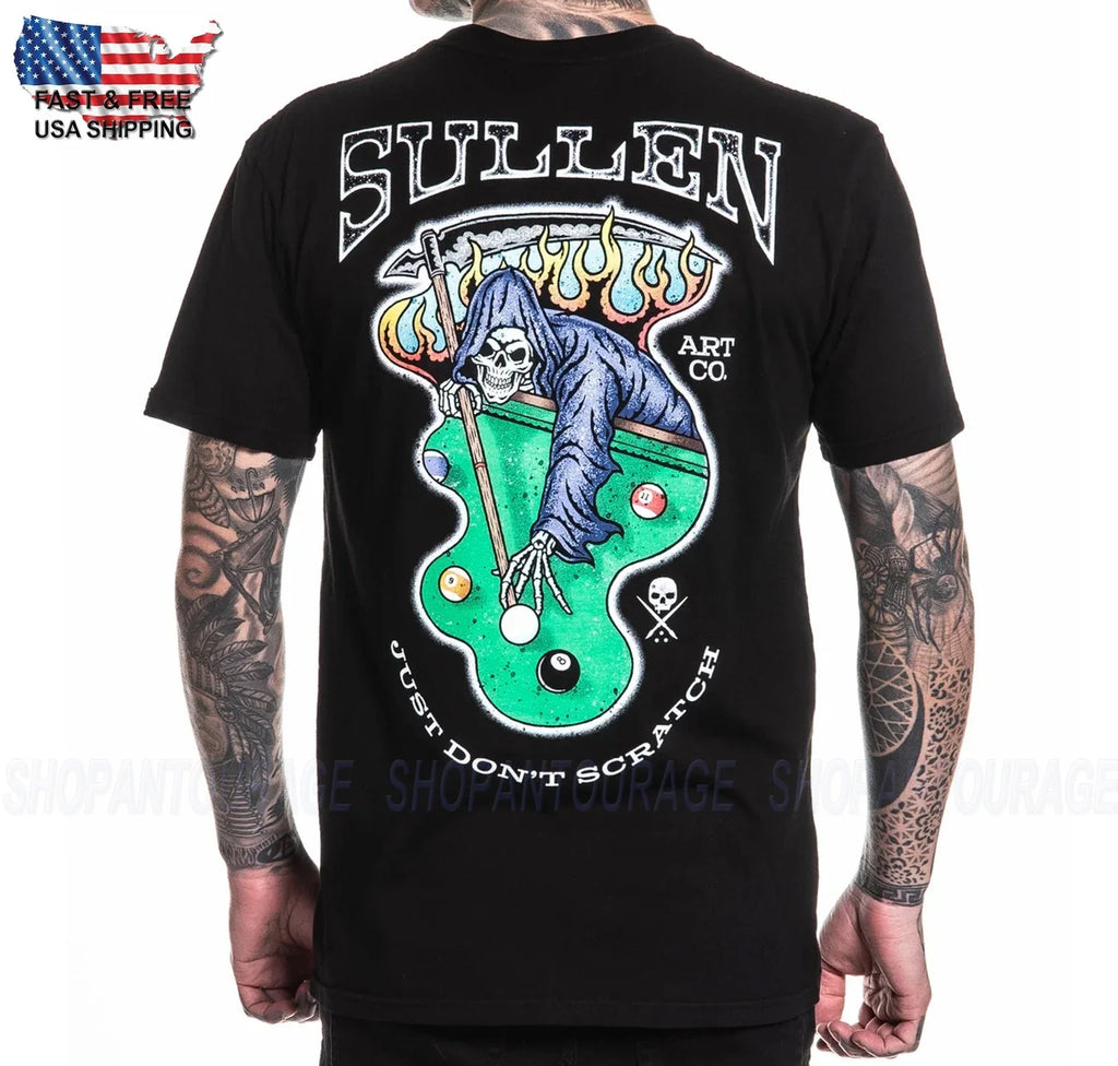 Sullen Art Collective Don`T Scratch Premium SCM8114 Short Sleeve T-shirt For Men