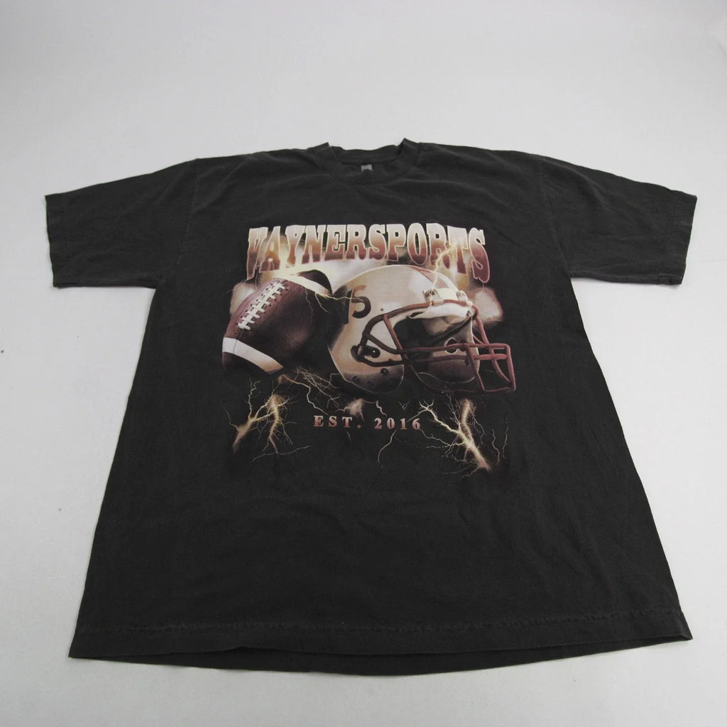 Los Angeles Apparel Short Sleeve Shirt Men's Dark Gray Used L