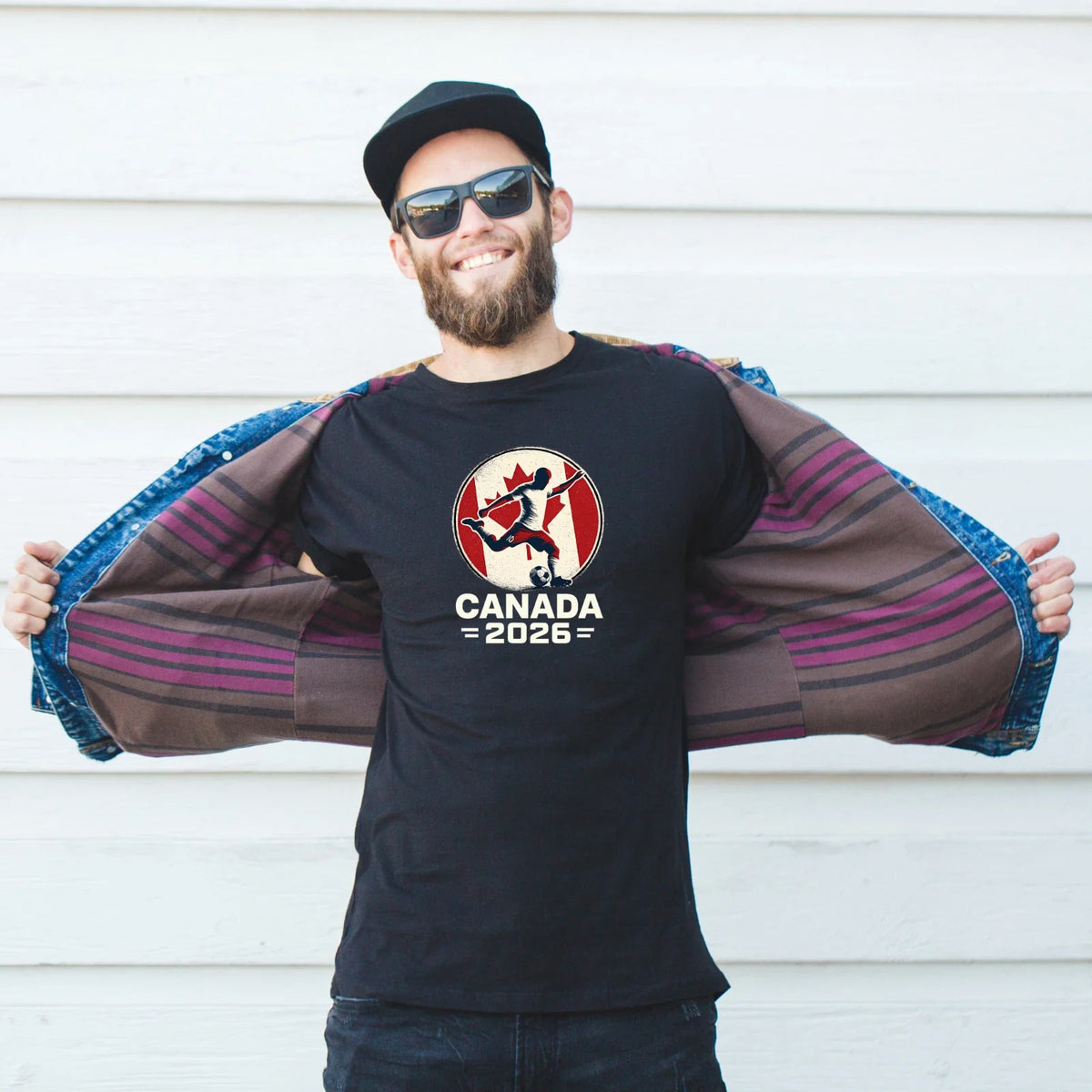 North America Apparel Collection for Soccer Fans 2026 CANADA Unisex  T-Shirt