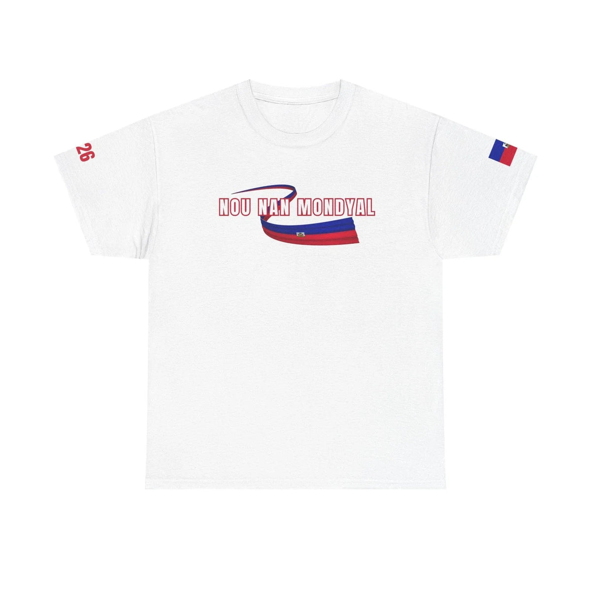 Nou Nan Mondyal T-Shirt, Haitian soccer futbol 2026, Grenadiers, world cup tee