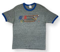 Vintage 1984 Olympic Games LA Levis USA Soccer Graphic Ringer T-Shirt Size XL