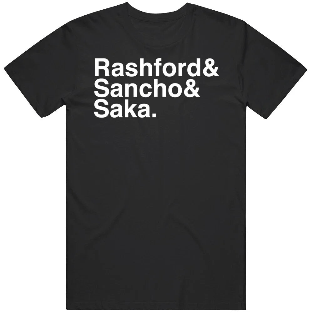 3 Kings Rashford Sancho Saka England Soccer Fan  T Shirt