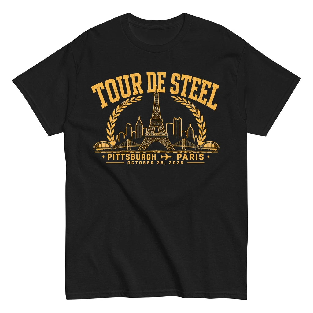 Tour De Steel: Pittsburgh to Paris 2026 Football Fan Skyline