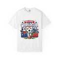World Cup Dallas Soccer T-Shirt | Dallas Skyline Football Tee