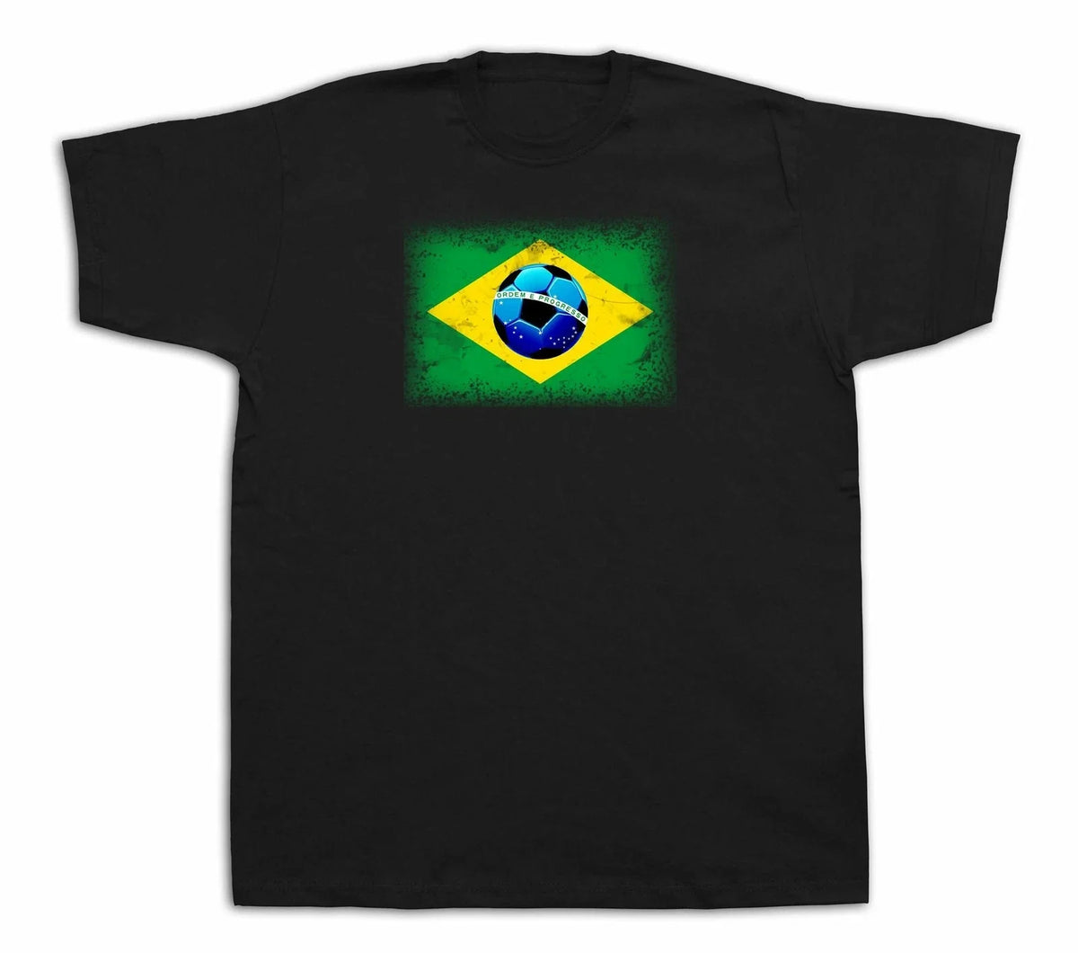 Ordem e progresso soccer ball game Master team funny T shirt tee Group major