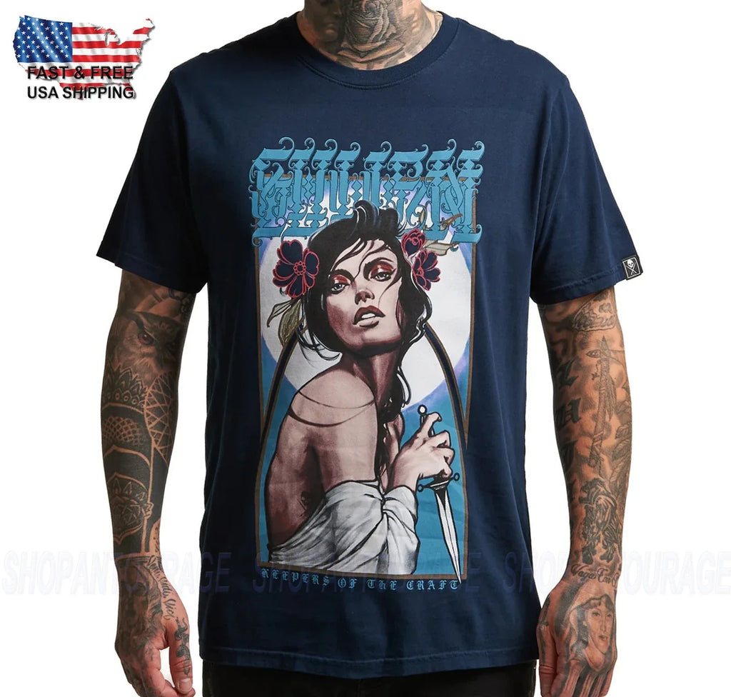 Sullen Art Collective Keepers Premium Fit SCM7901 Short Sleeve T-shirt For Men