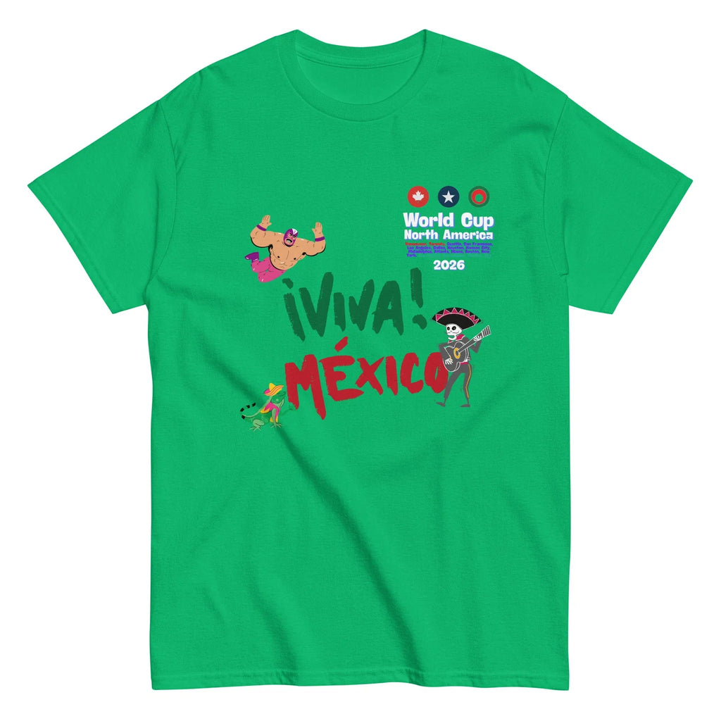 World Cup 2026 Soccer Unisex Mexico T-shirt USA Copa Del Mundo Canada 2026