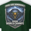 Seahawks Shirt DARK SIDE DOMINANCE 2026 Champs BACK PRINT Seattle Football Tee