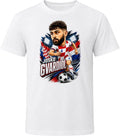 Josko Gvardiol, Croatia Caricature Soccer 2026 T Shirt