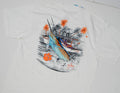 Guy Harvey Clemson Tigers Orange Graphic T-Shirt Men's XL Marlin Fishing Tee NWT