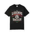 Legends Play Soccer 2026 T-shirt | Vintage Soccer Ball Team Tee