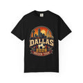 Dallas 2026 Soccer Tour T-Shirt | Skyline Soccer Graphic