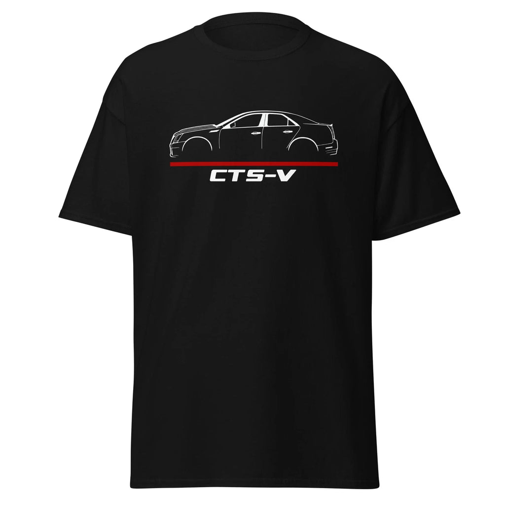 Premium T-Shirt For Cadillac CTS-V 2012 Car Fans Birthday Gift