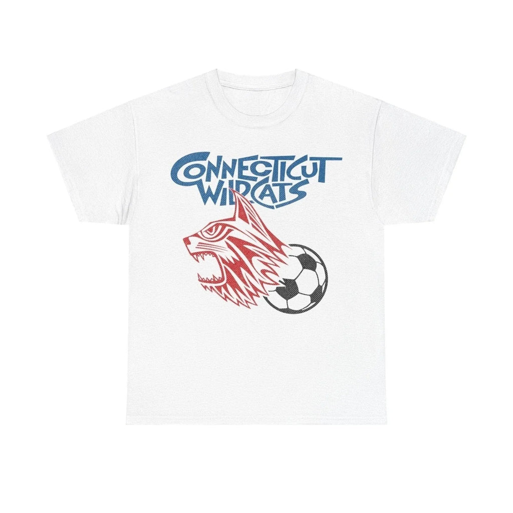 Connecticut Wildcats ASL Soccer Retro Nostalgic T-shirt