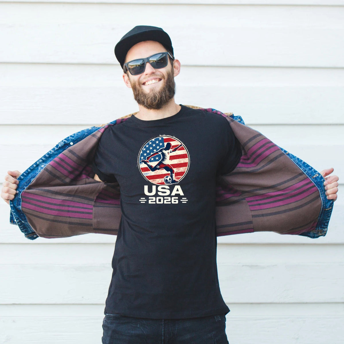 North America Apparel Collection for Soccer Fans 2026 USA Unisex  T-Shirt