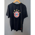 FC Bayern Munich Mia San Mia Navy Blue Graphic T-Shirt Five Stars Mens Large