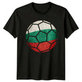 Bulgarian Flag Soccer Ball Sports Mens T-Shirt Womens Tee Graphic