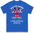 Great Britain T-Shirt, Lebanese Roots T-Shirt, Patriot TShirt, British Grown Tee