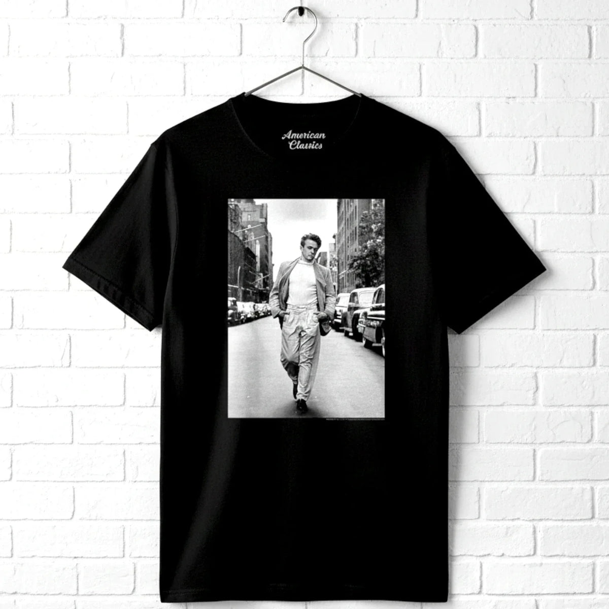 James Dean New York Walk Men's T Shirt