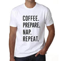 ULTRABASIC men's t-shirt coffee preparation nap repetition coffee prepare
