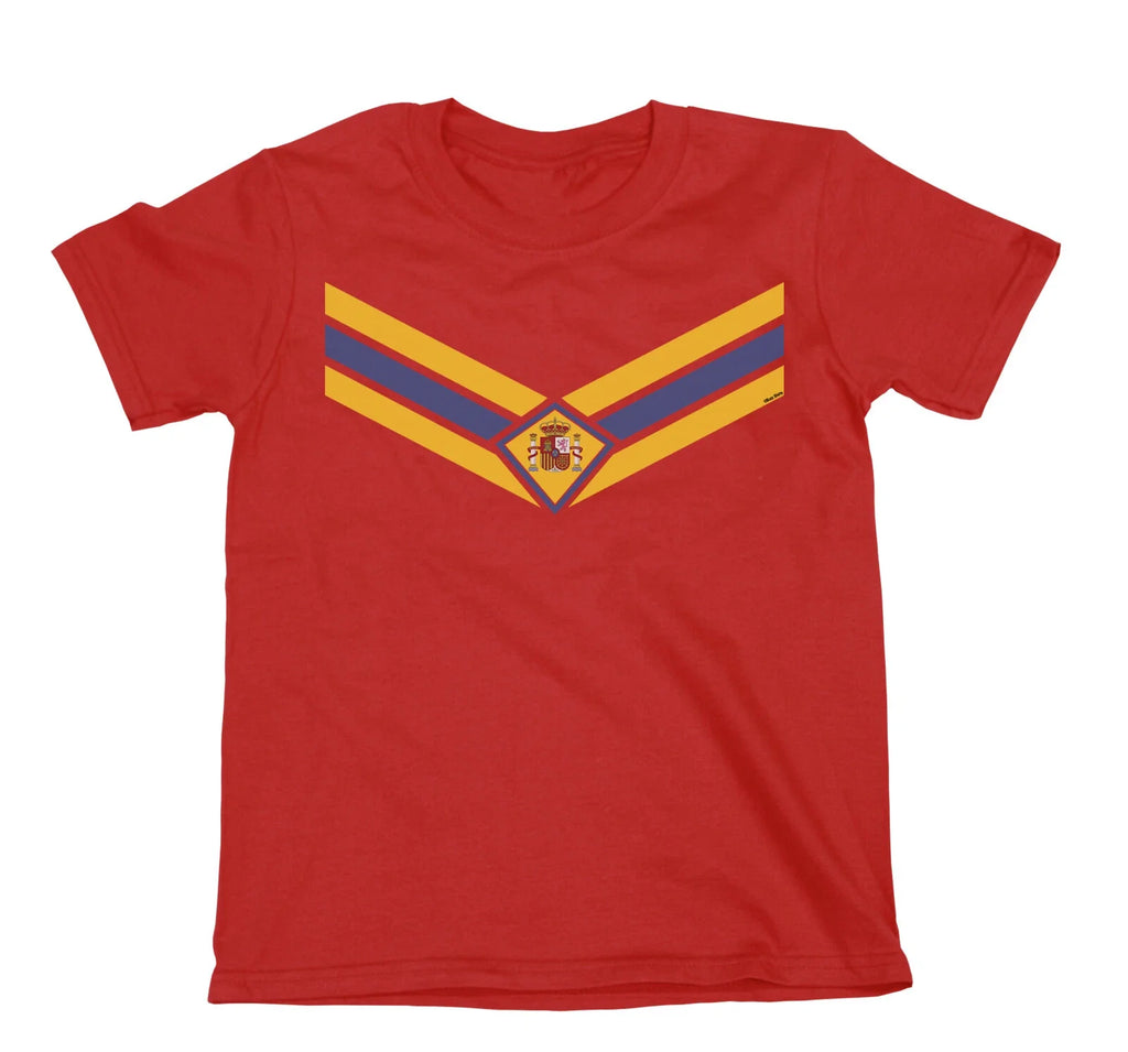SPAIN Football TShirt 2026 V EMBLEM, Adults Kids Or Baby, World Cup Espana Kit