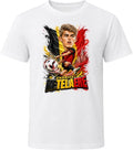 Charles De Ketelaere Belgium Soccer Caricature 2026 World Cup T Shirt