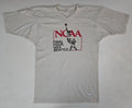 Vtg 80s 1984 Champion NCAA Final Four Seattle Basketball Jersey T Shirt Men's L