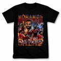 Mohamed Salah Soccer Graphic T Shirt Vintage Style Futbol Fan Tee