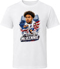 Weston McKennie, United States Caricature Soccer 2026 T Shirt