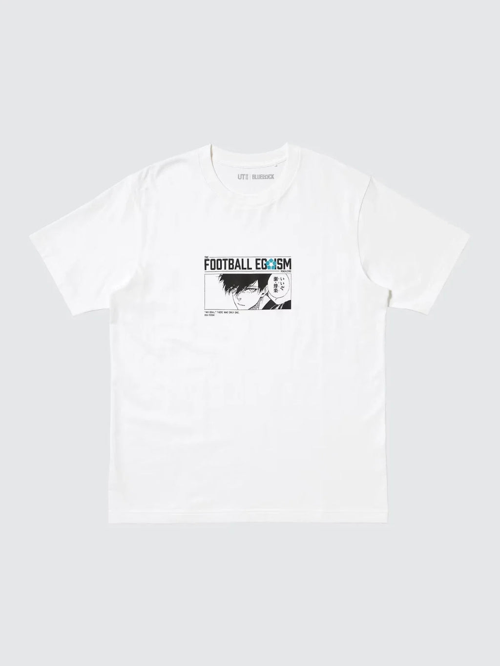 Blue Lock UT Graphic T-Shirt Itoshi Rin Magazine Cover Style White Anime 2026 JP