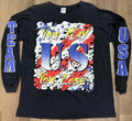 Vintage 90s USA Olympic Long Sleeve T-shirt XL Freeze American Soccer