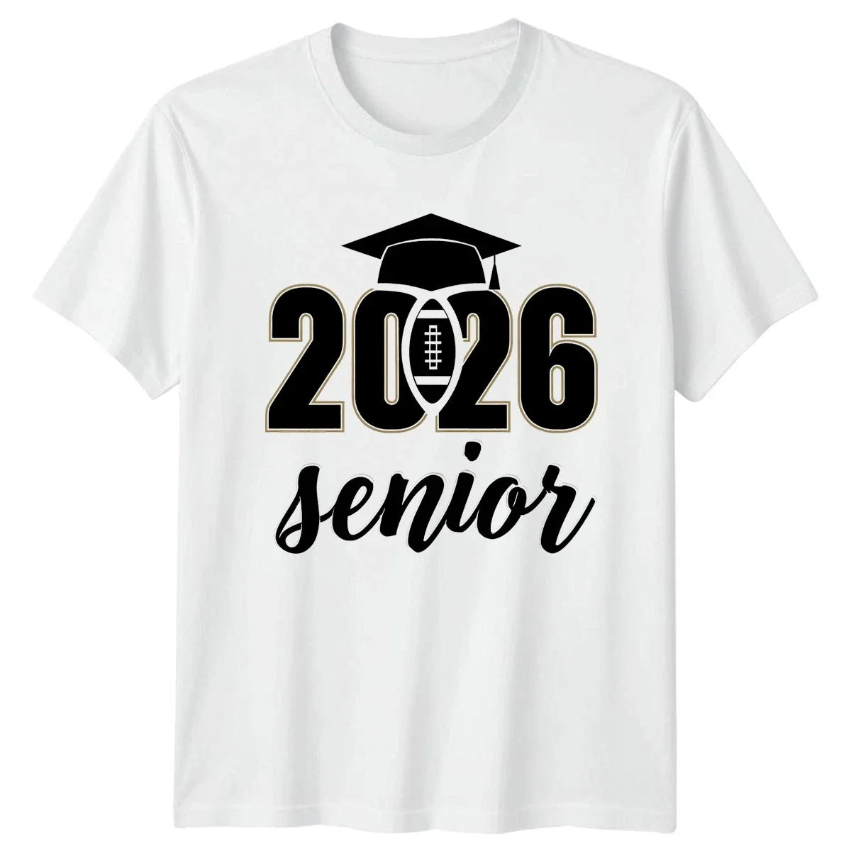 2026 Senior T-Shirt Football Graduation 2026 Graduation Gift For Him And Her
