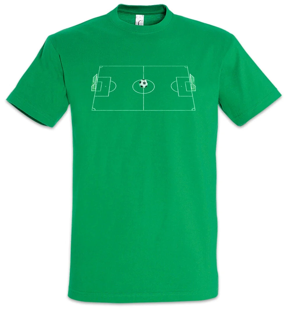 Football Field II T-Shirt Player Passion Love Addiction Soccer Ball Court