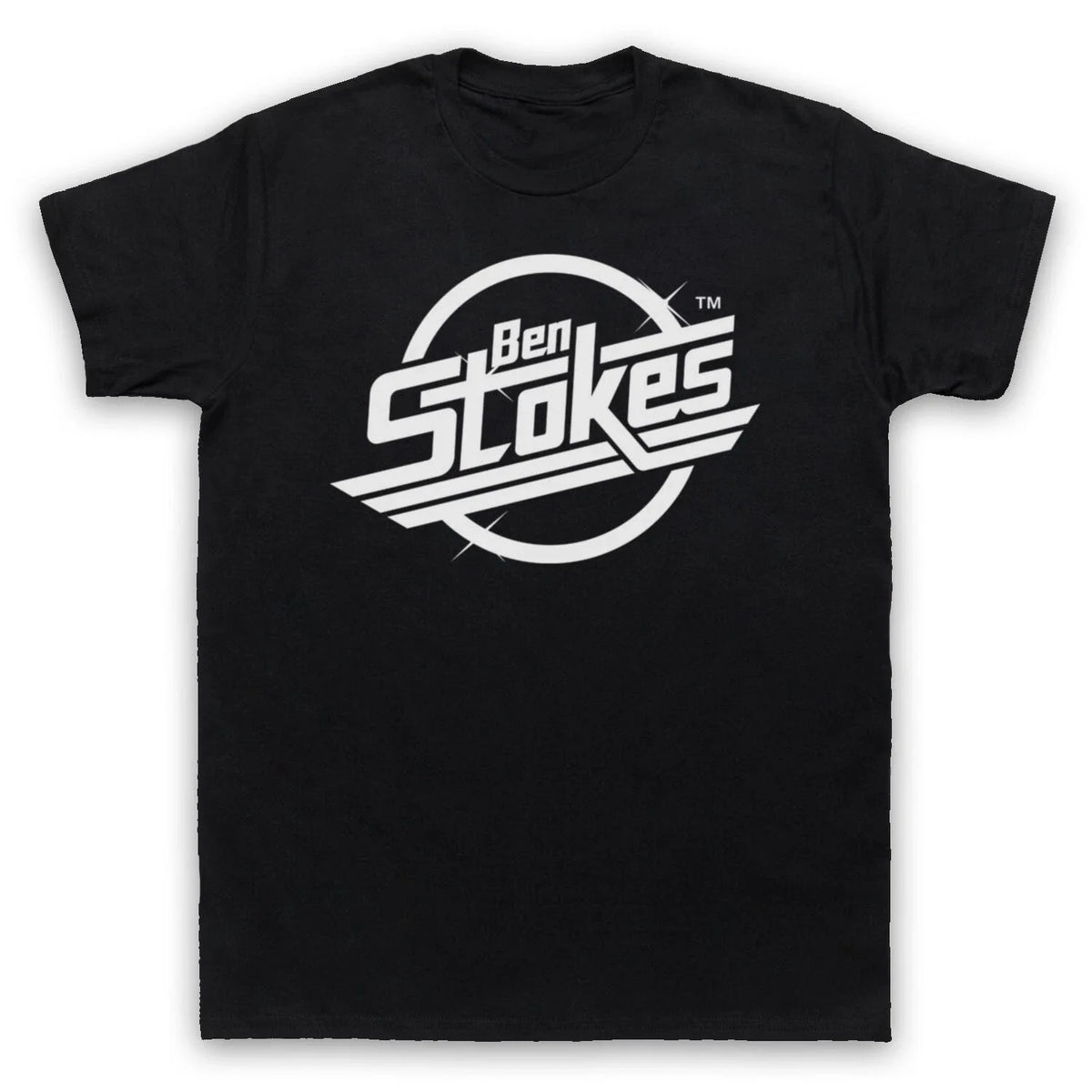 BEN STOKES ROCK BAND PARODY THE STROKES LOGO CRICKET MENS & WOMENS T-SHIRT