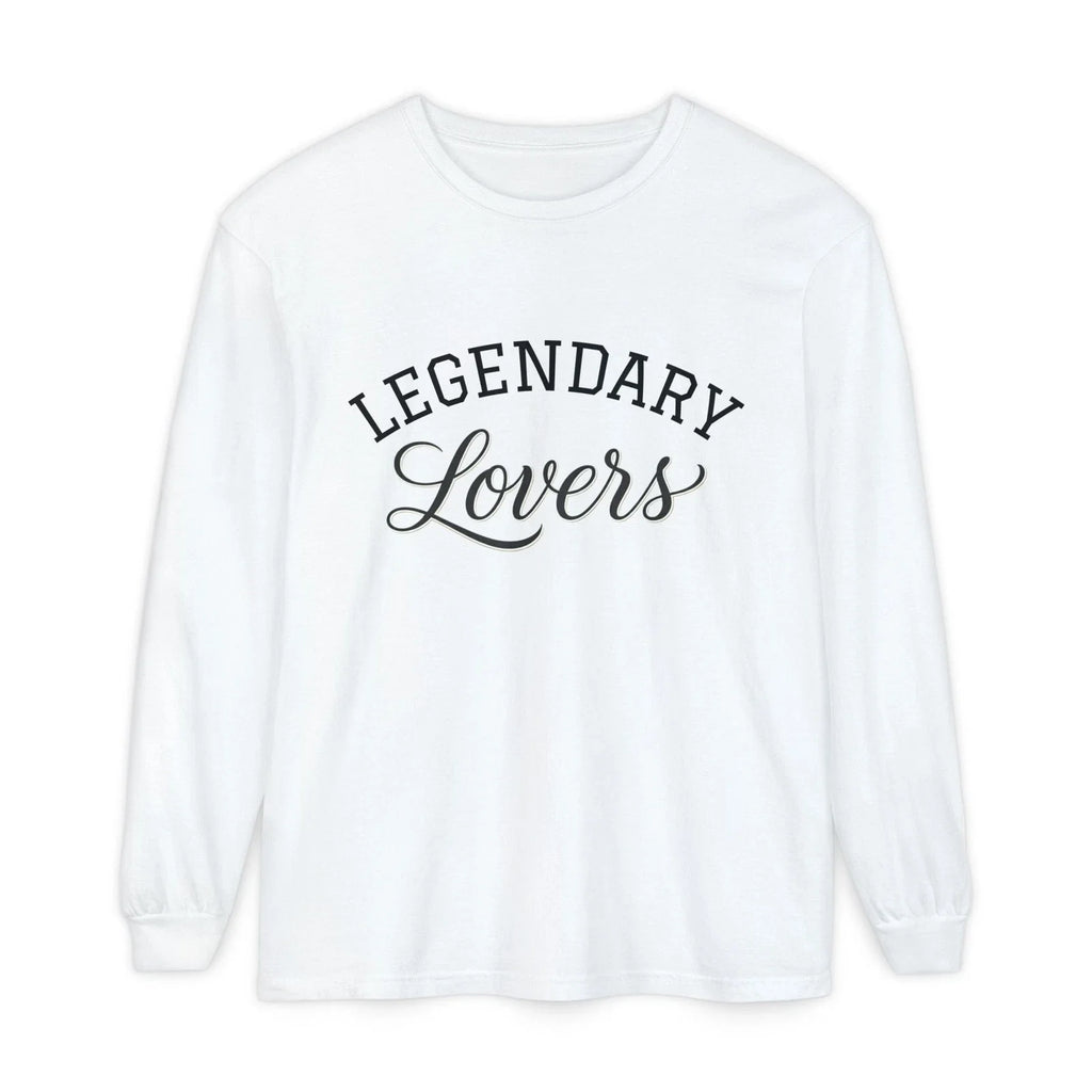 Legendary Lovers Long Sleeve T-Shirt | Script Typography