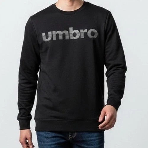 Umbro Y2K Mens Shirt Graphic Logo Black Small Sportswear Soccer minimalist