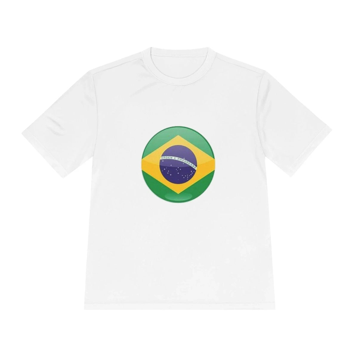Brazil Flag Soccer Ball Tee | World Cup Brazil 2026