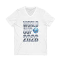 World Cup 2026 Soccer Ball Tee | V-Neck Shirt
