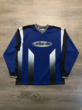 Vintage Pepsi Generation Next Y2K Motocross Jersey L/XL Blue Men’s 90s Soccer