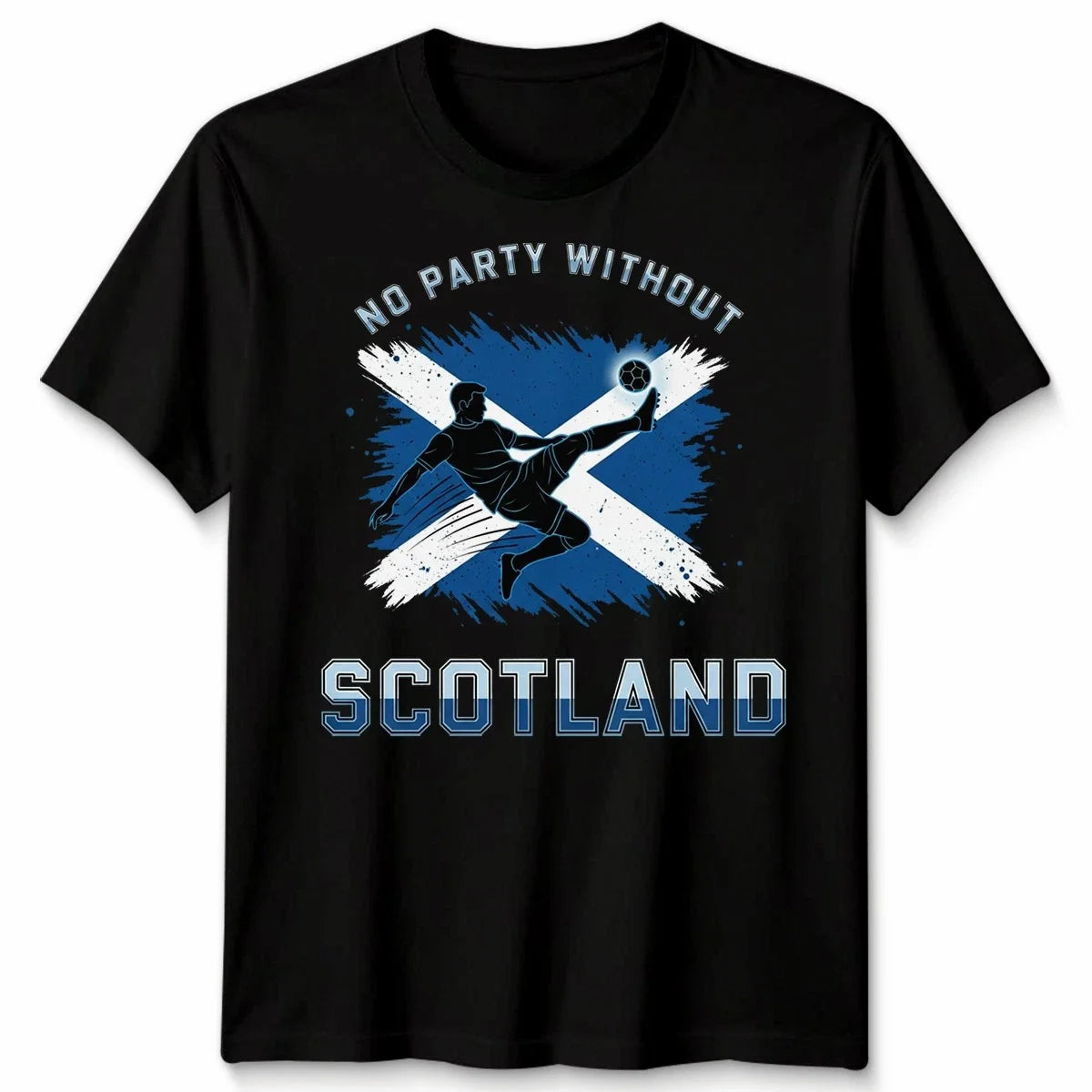 Unisex Saltire Tshirt � World Cup 2026 Outfit Mens Womens Graphic Tee Top
