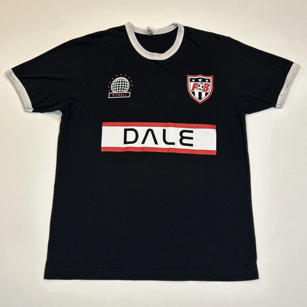 Pitbull Dale Ringer T Shirt Men's Large Mr Worldwide 305 Soccer Jersey Style US