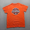 Clemson Soccer National Champions 2021 The Victory Men's Medium Orange T-Shirt