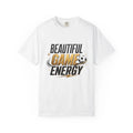 Beautiful Game Energy T-Shirt | Soccer Graphic Tee, Sport Typography