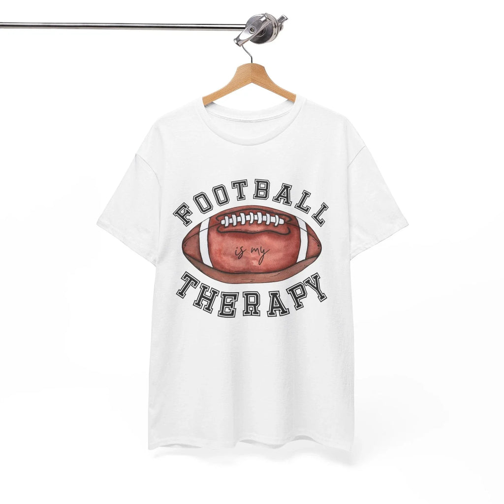 Football is my therapy Football Lover T-Shirt - Perfect Tee for Football Fans