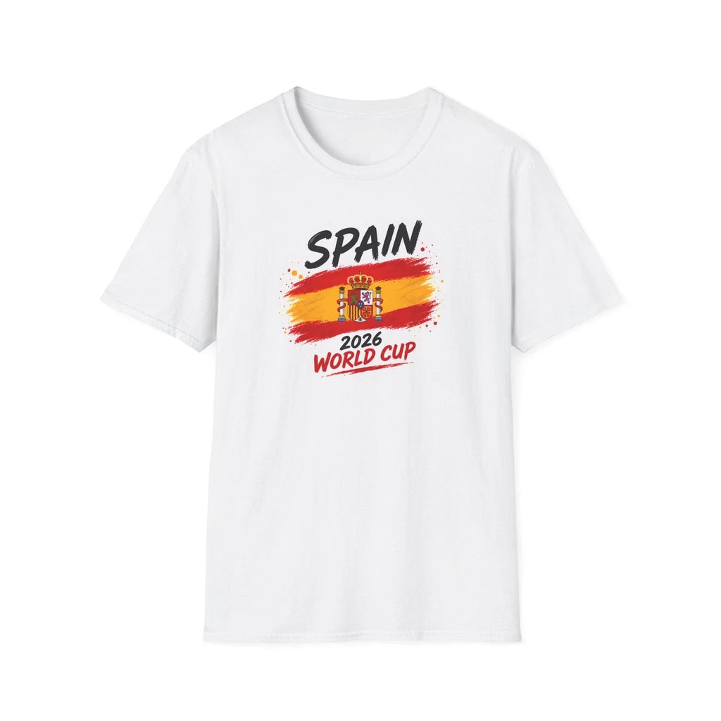Spain World Cup 2026 T-Shirt | Spanish Flag Soccer Design