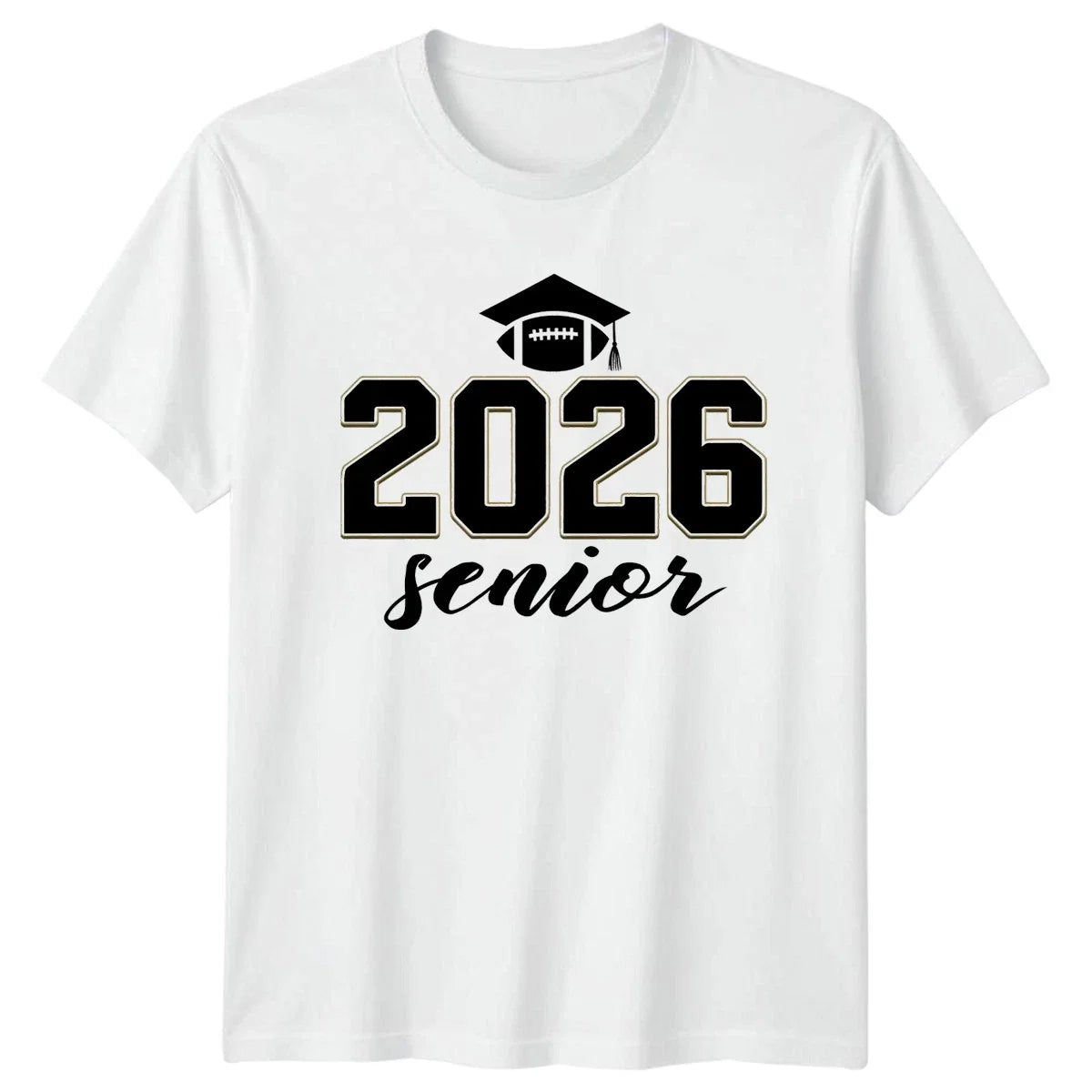 2026 Senior T-Shirt Football Graduation Gift For Him And Her